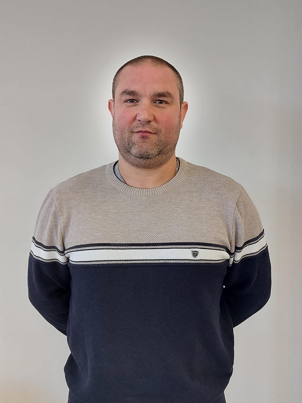 Portrait de Vincent Lebreton, candidat  Herry